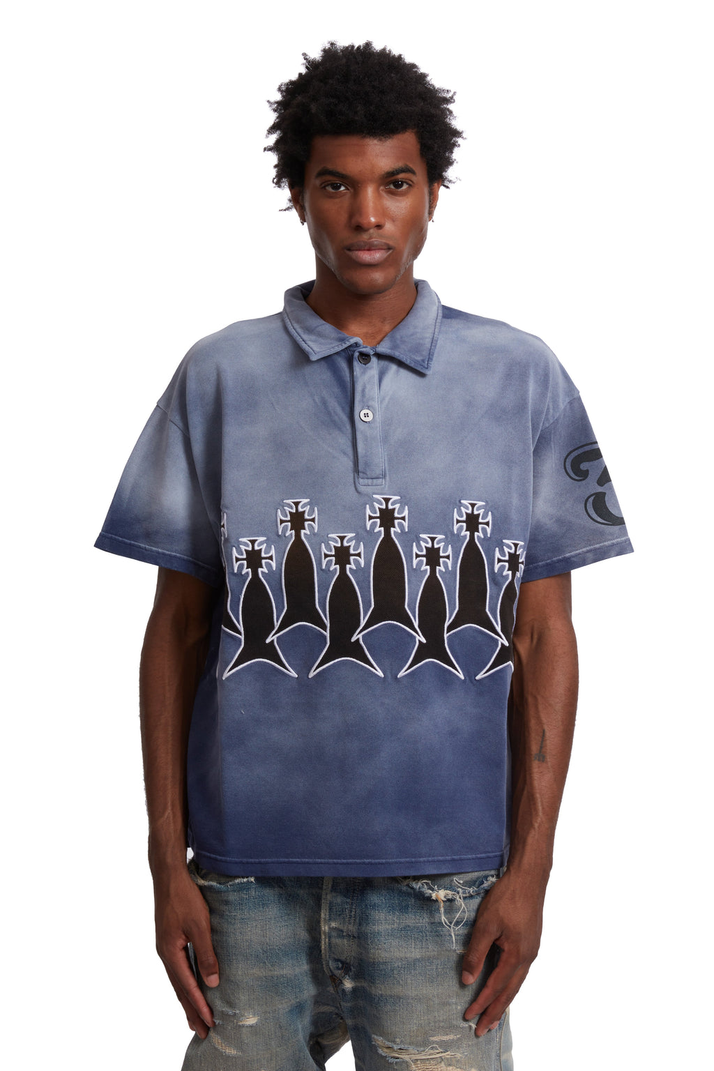 WHO DECIDES WAR CRUCIFORM POLO — vista 4