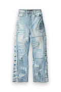 WHO DECIDES WAR FULL DISTRESS ARCH DENIM