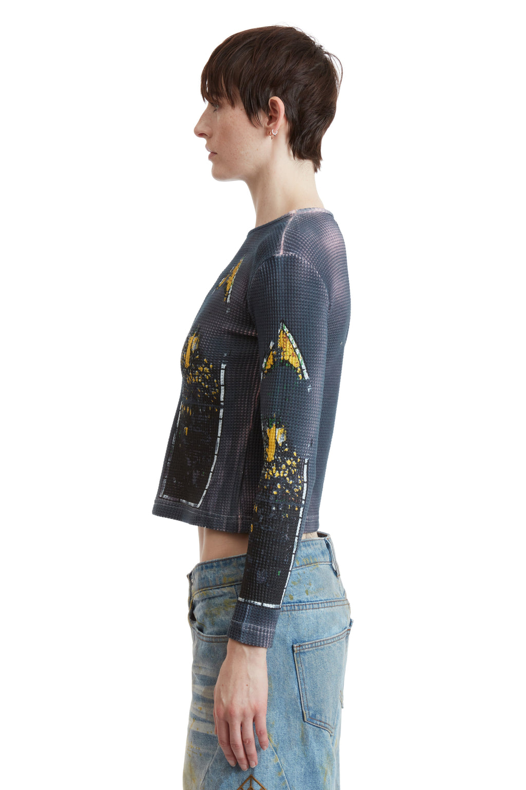 WHO DECIDES WAR FADED GLASS THERMAL LONG-SLEEVE — vista 5