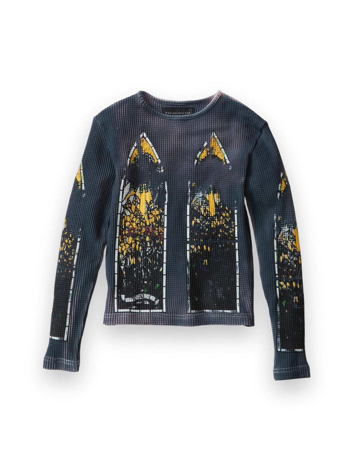 WHO DECIDES WAR FADED GLASS THERMAL LONG-SLEEVE