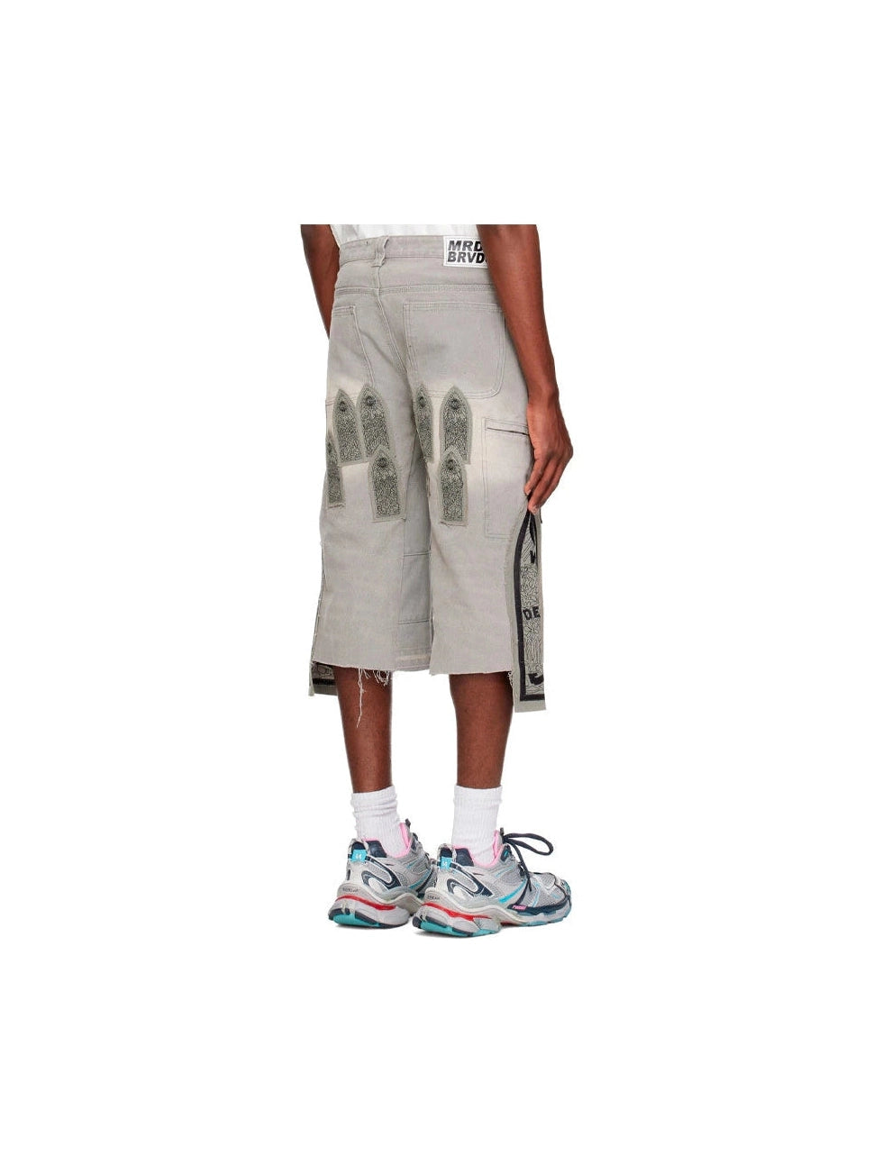 WHO DECIDES WAR ARCHED CARPENTER SHORT VINTAGE GREY WHO DECIDES WAR The Hype Company