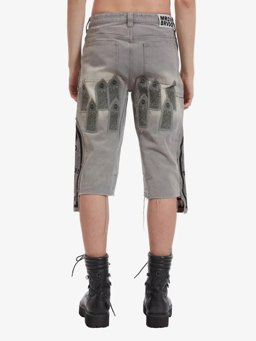 WHO DECIDES WAR ARCHED CARPENTER SHORT VINTAGE GREY WHO DECIDES WAR The Hype Company