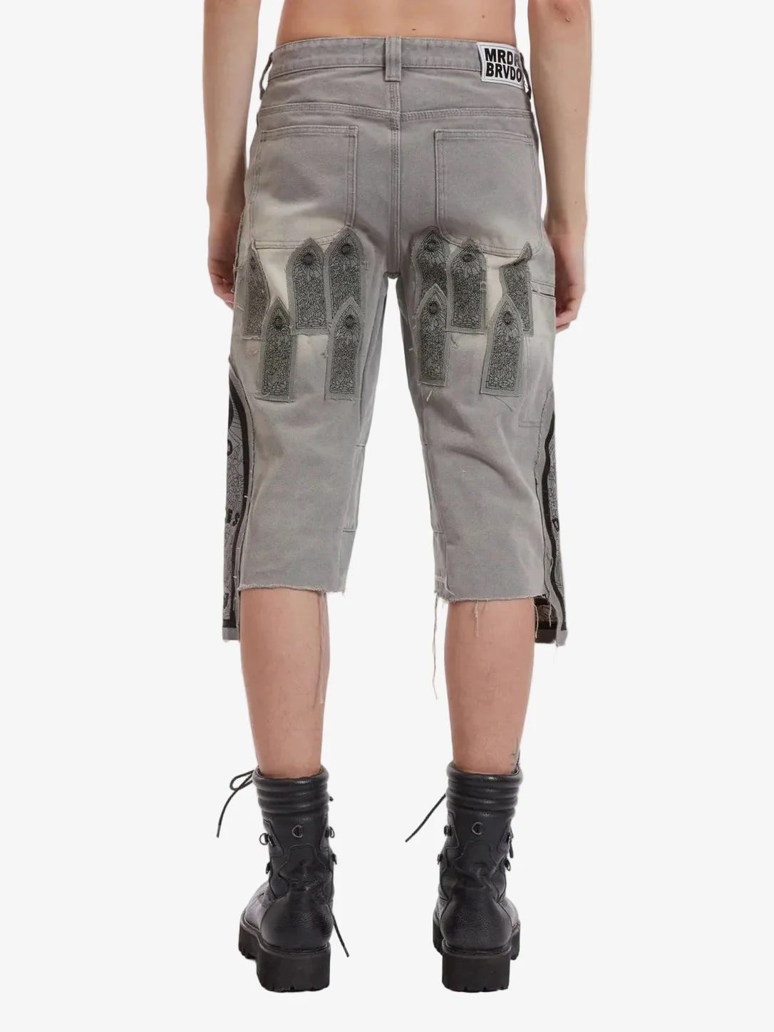 WHO DECIDES WAR ARCHED CARPENTER SHORT VINTAGE GREY WHO DECIDES WAR The Hype Company