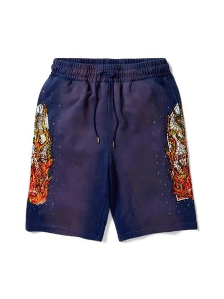 WHO DECIDES WAR PURPLE FLAME GLASS SHORT WHO DECIDES WAR The Hype Company
