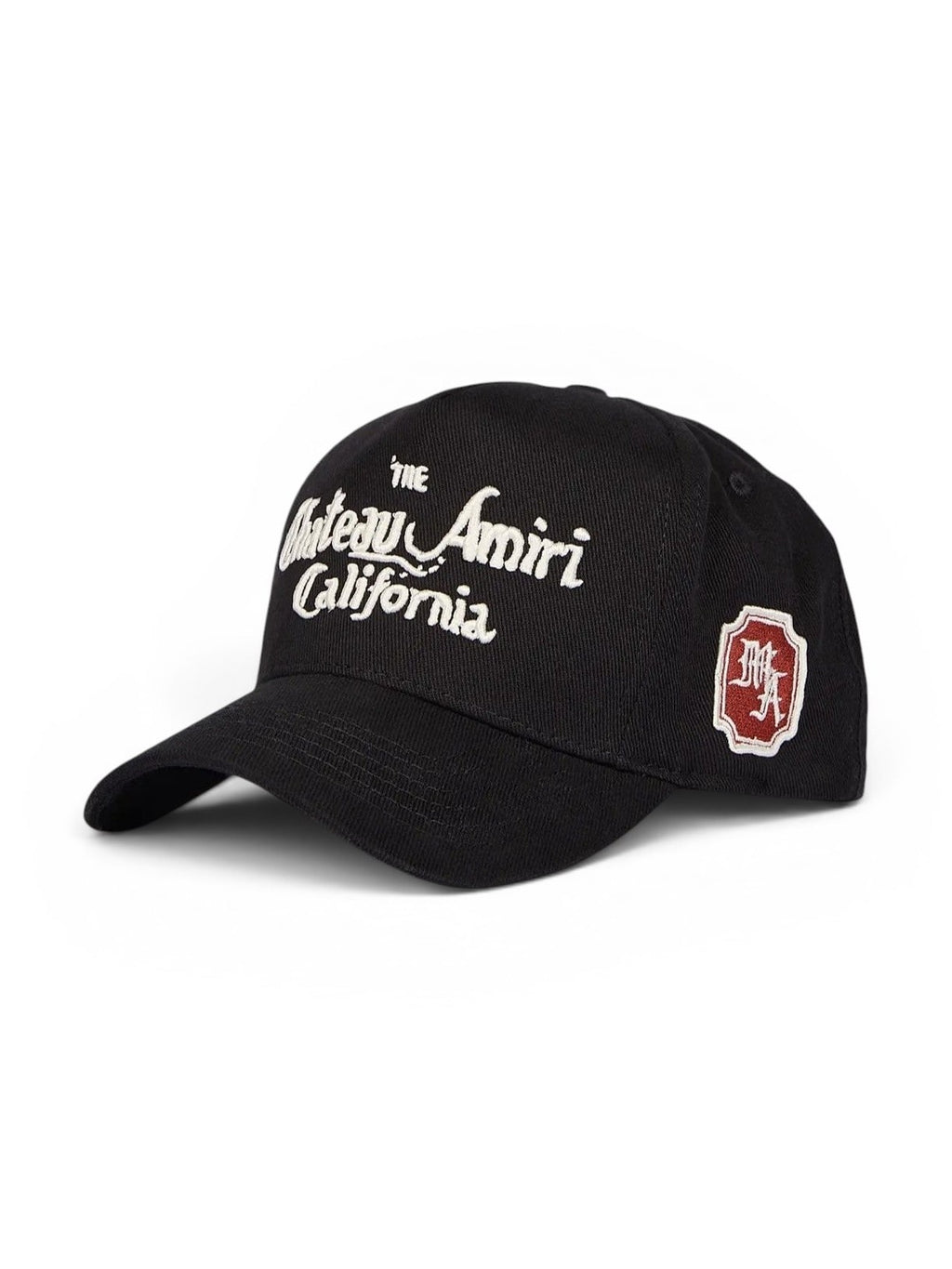 AMIRI CHATEU BLACK EMBROIDERY HAT