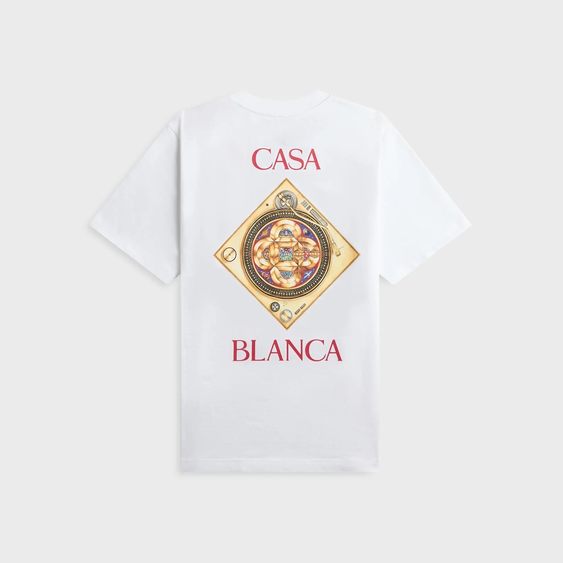 CASABLANCA ORNE DE MUSIQUE T-SHIRT WHITE