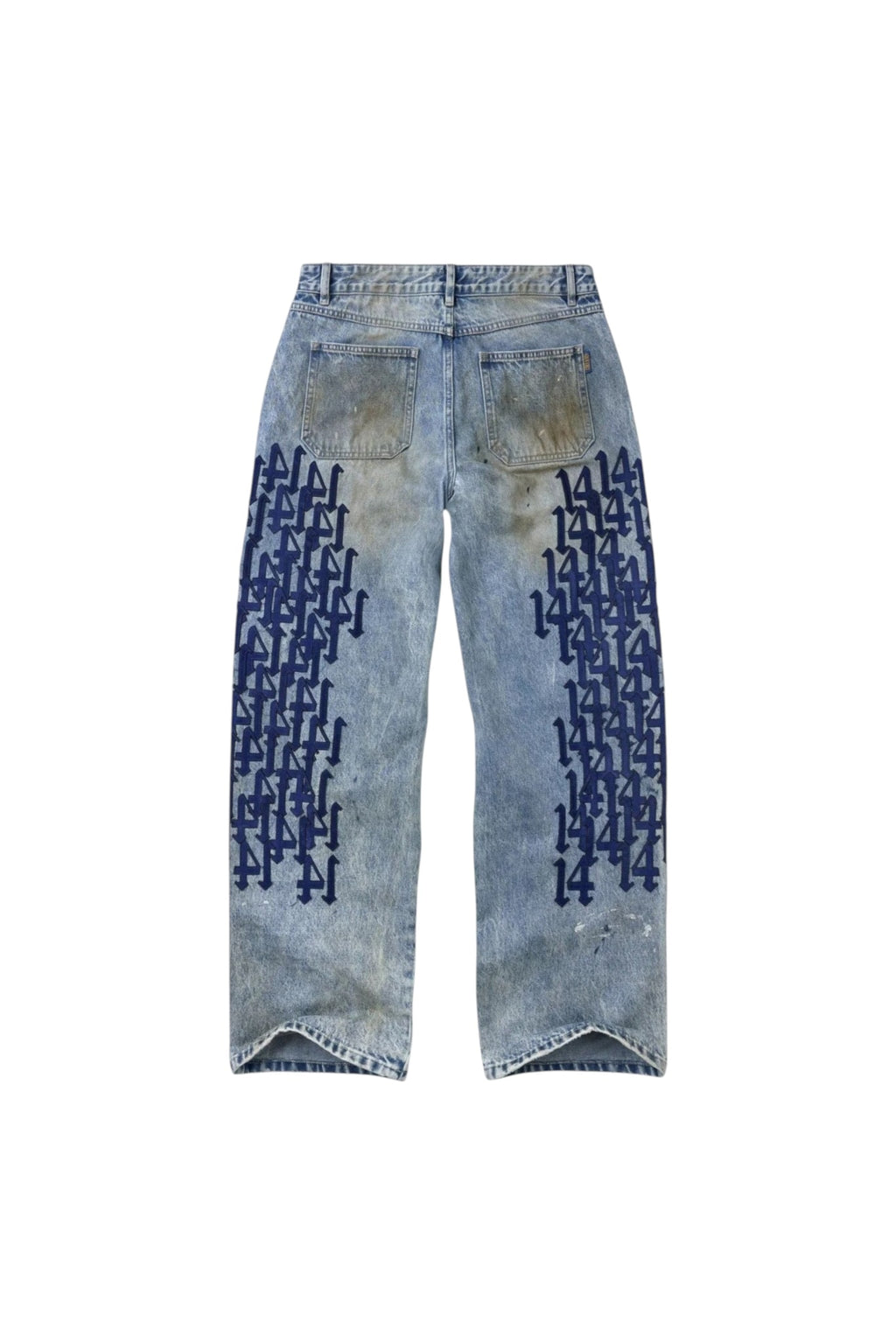 VALLEY SHIPYARD PAINTERS JEANS DENIM BLUE