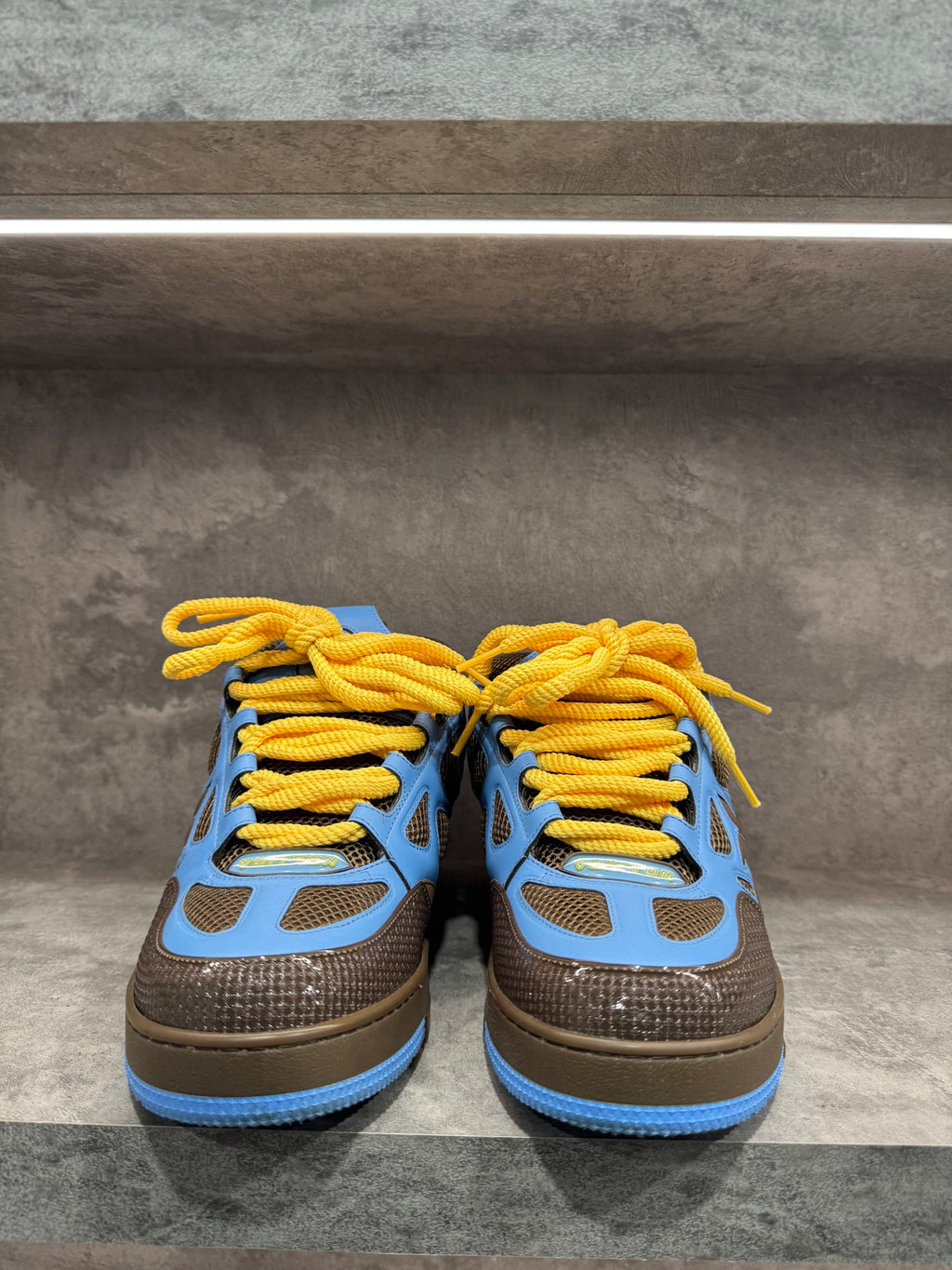 LOUIS VUITTON LV SKATE BROWN BLUE YELLOW