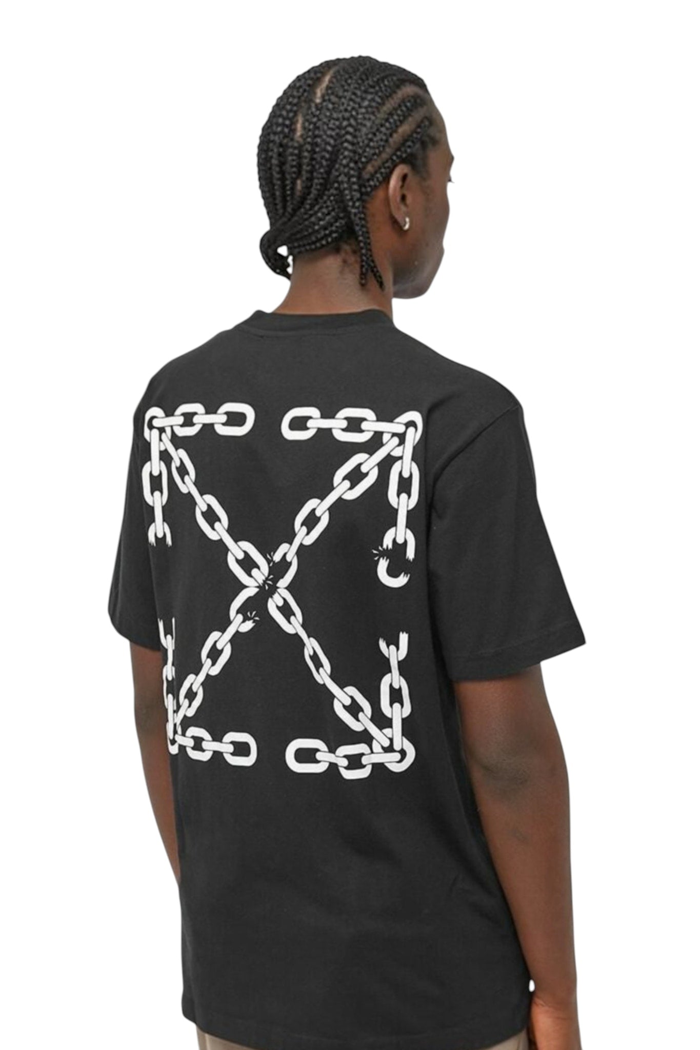 OFF-WHITE CHAIN ARROW T-SHIRT BLACK