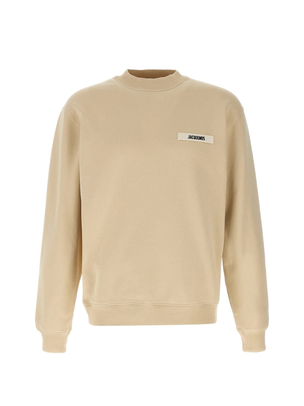 JACQUEMUS LE GROS GRAIN CREWNECK BEIGE