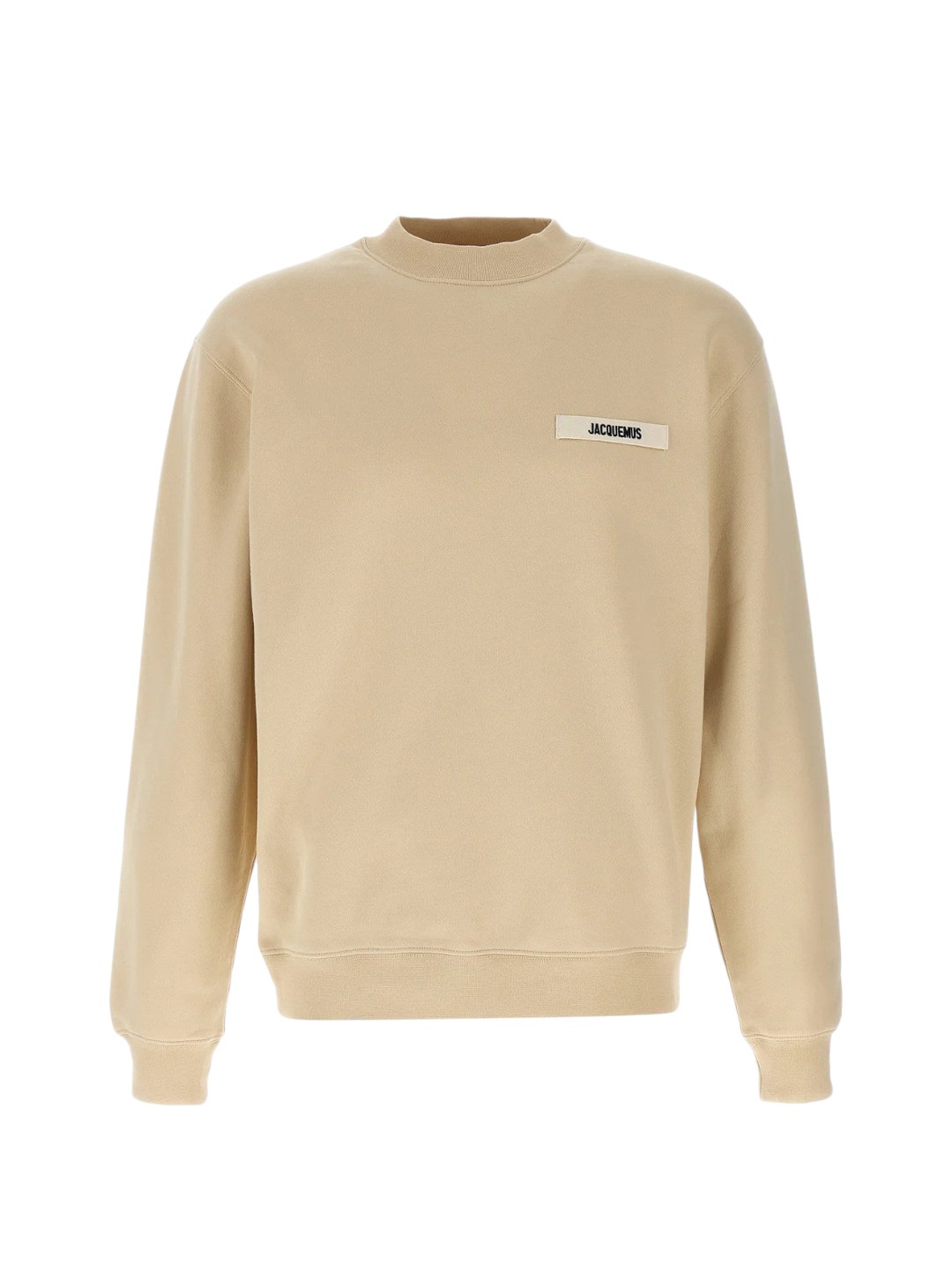 JACQUEMUS LE GROS GRAIN CREWNECK BEIGE