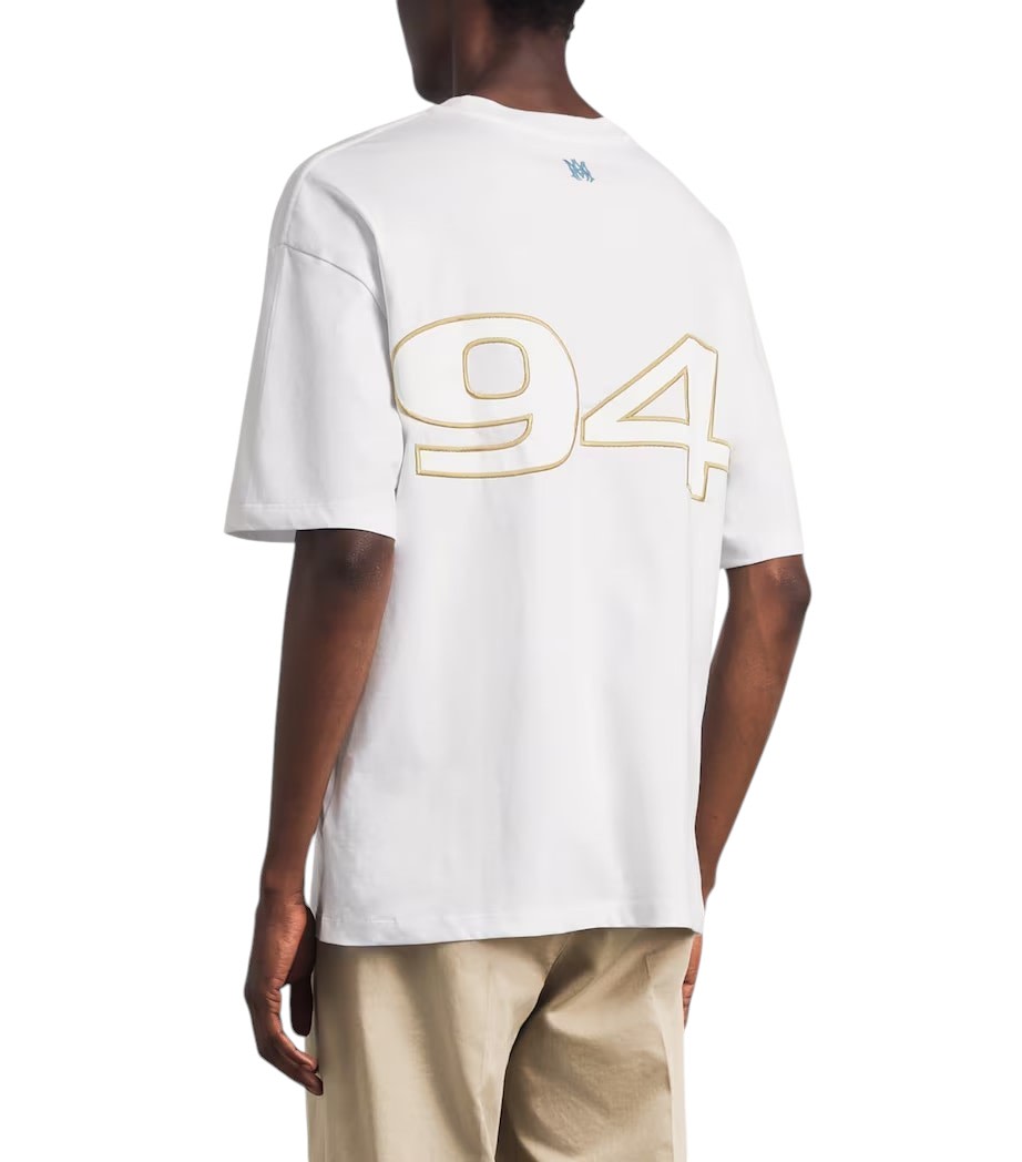 AMIRI SPORT 94 OVERSIZED T-SHIRT WHITE