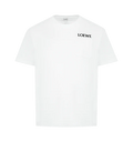 LOEWE RELAXED FIT POCKET T-SHIRT WHITE