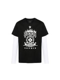 GIVENCHY LAYERED LONG SLEEVE STAR LOGO
