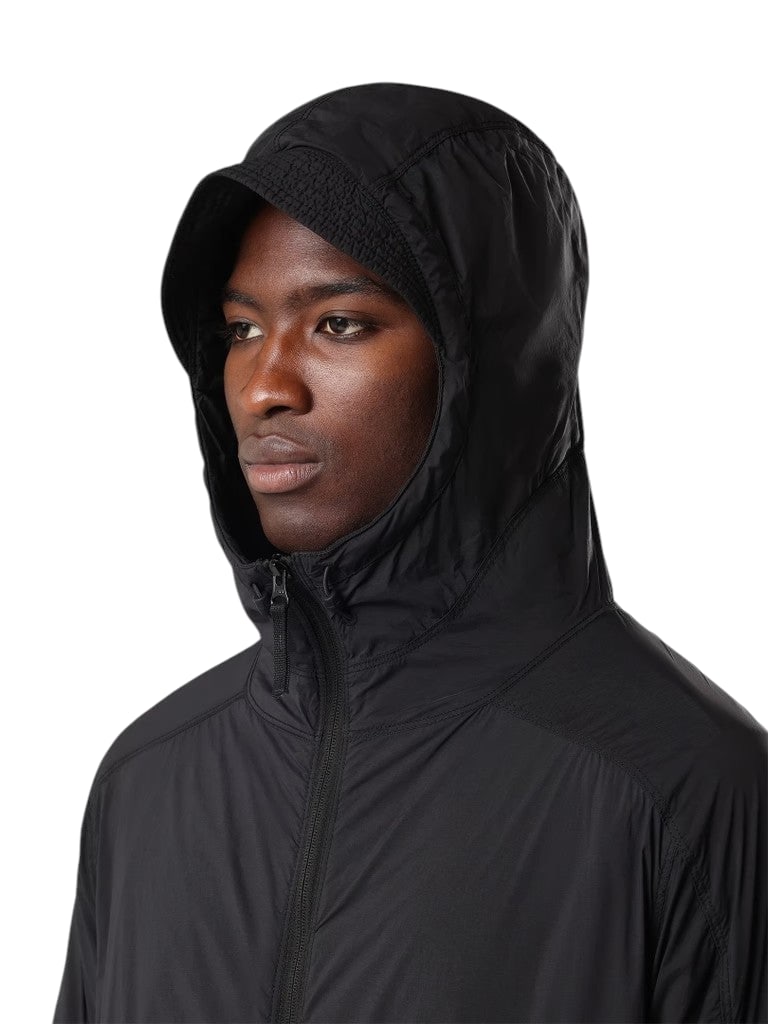 STONE ISLAND ULTRALIGHT NYLON STRETCH-TC JACKET BLACK