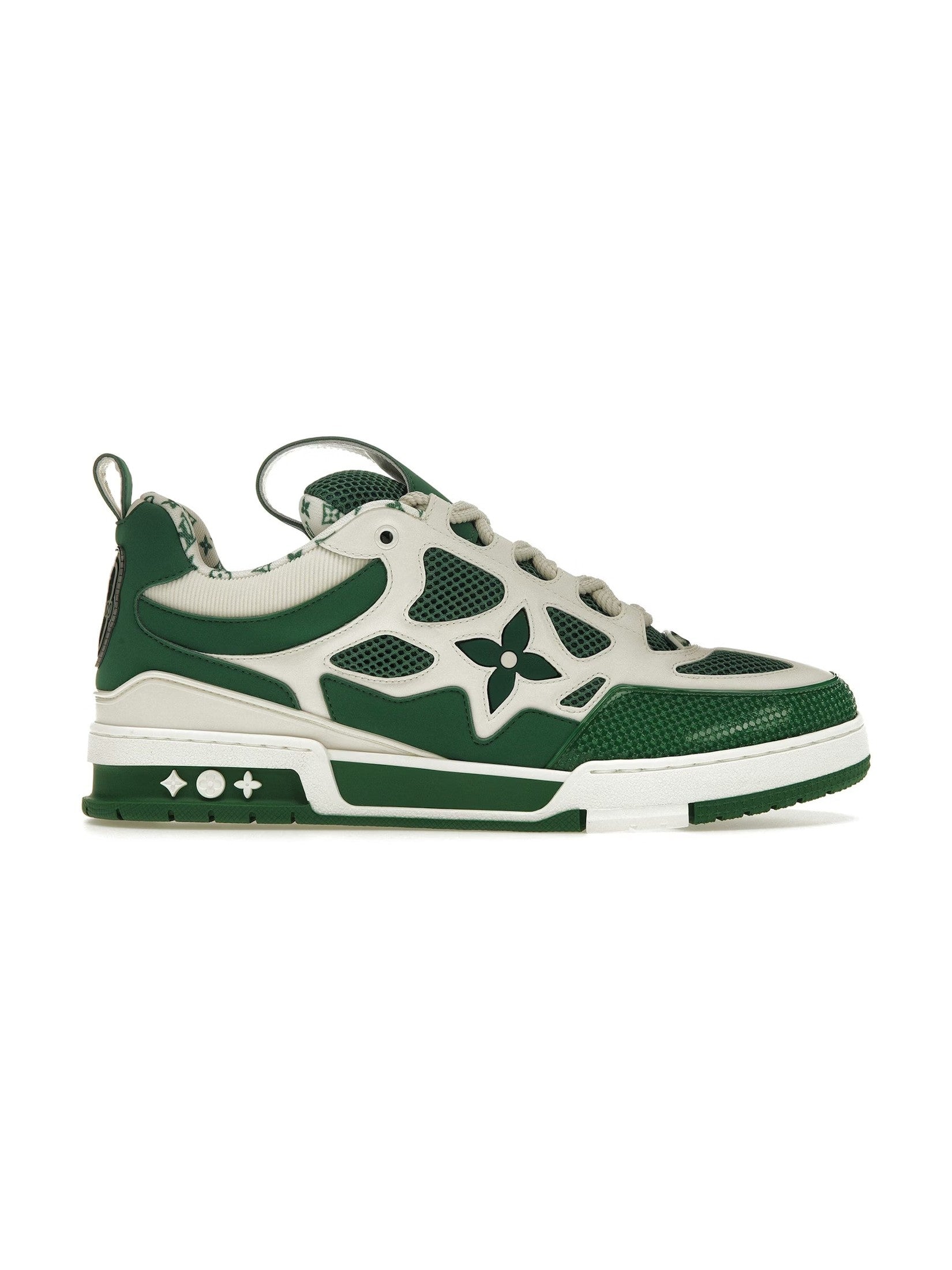 LOUIS VUITTON LV SKATE GREEN WHITE