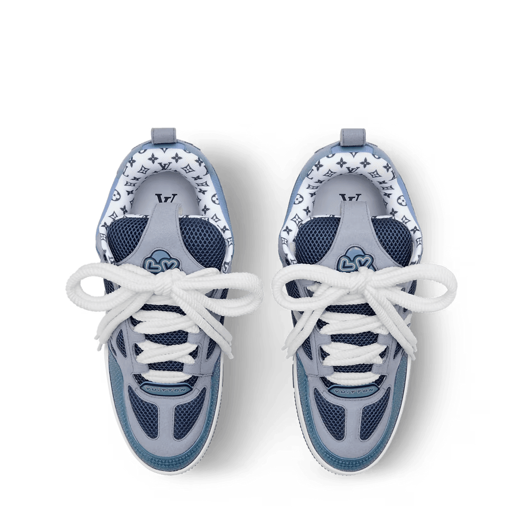 LOUIS VUITTON SKATE GREY BLUE