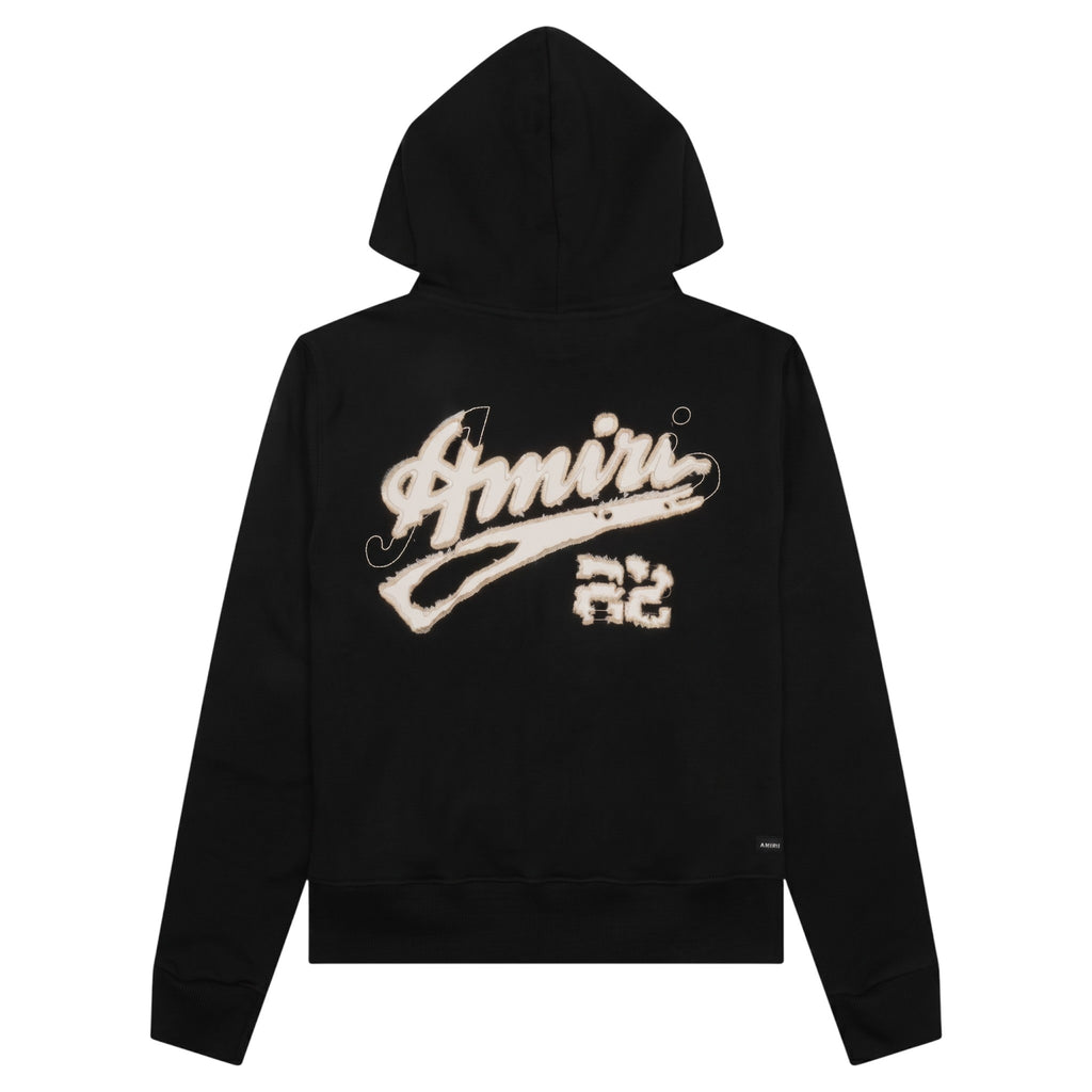 AMIRI DISTRESSED 22 HOODIE BLACK