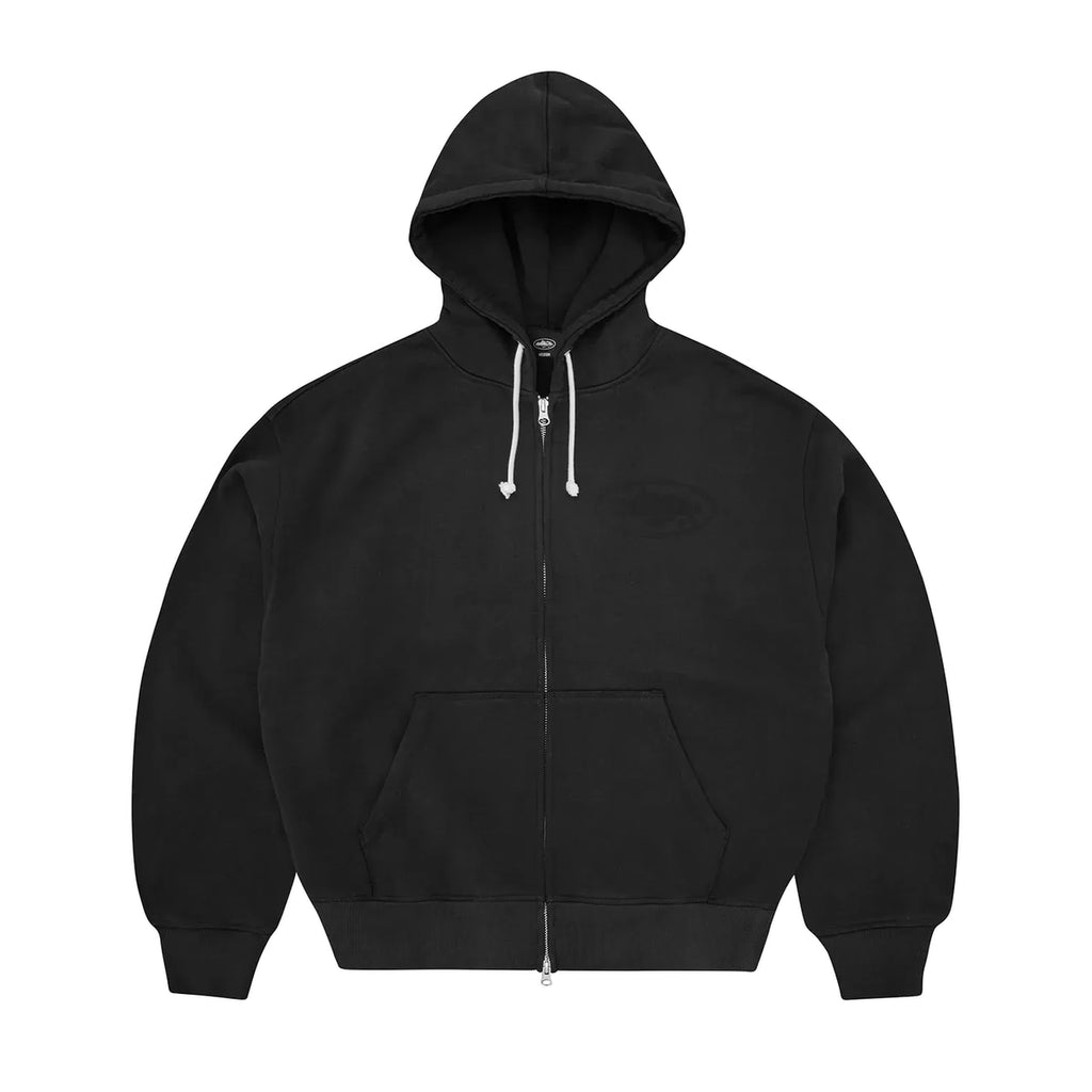 CORTEIZ ISLAND KNOCKOUT ZIP UP HOODIE BLACK