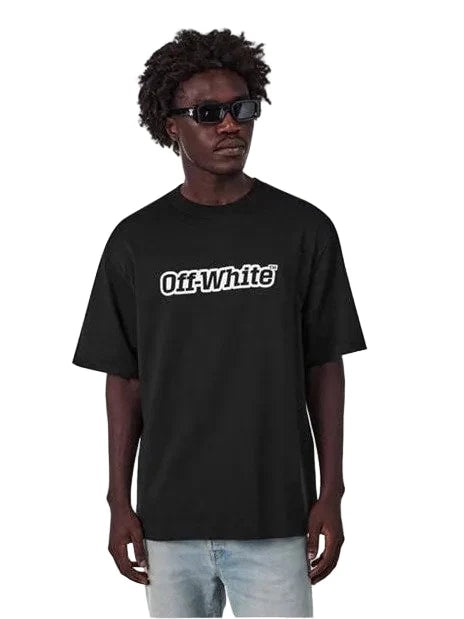 OFF WHITE OUTLINE T-SHIRT BLACK
