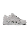 OFF WHITE OUT OF OFFICE FOR WALKING SUEDE SNEAKERS GREY