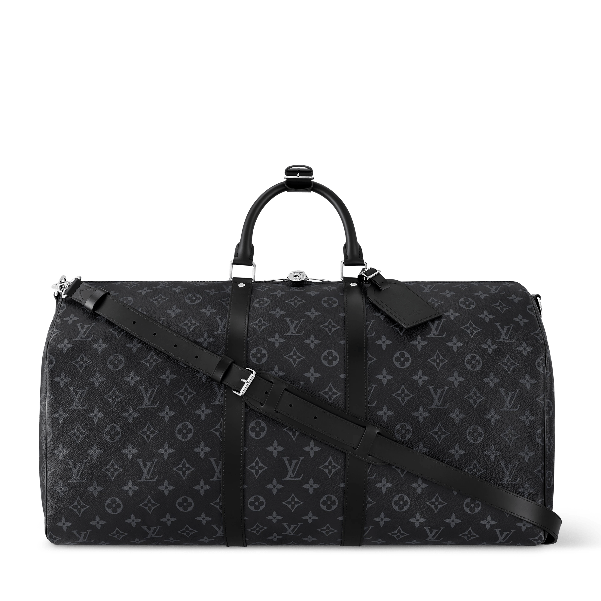 LOUIS VUITTON KEEPALL 55 MONOGRAM ECLIPSE BLACK