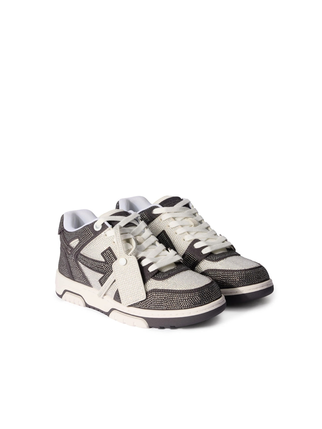 OFF WHITE OUT OF OFFICE CRYSTAL WHITE DARK GREY