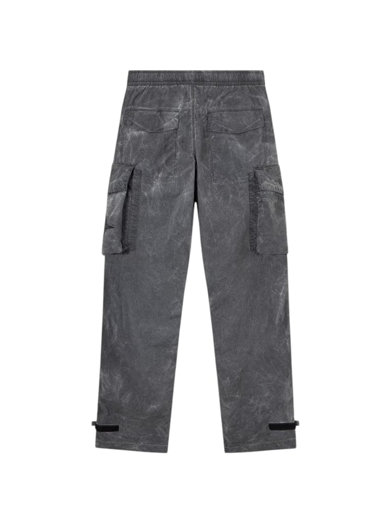 STONE ISLAND UNEVEN PIGMENT DYED NYLON SMERIGLIATO NYLON CANVAS