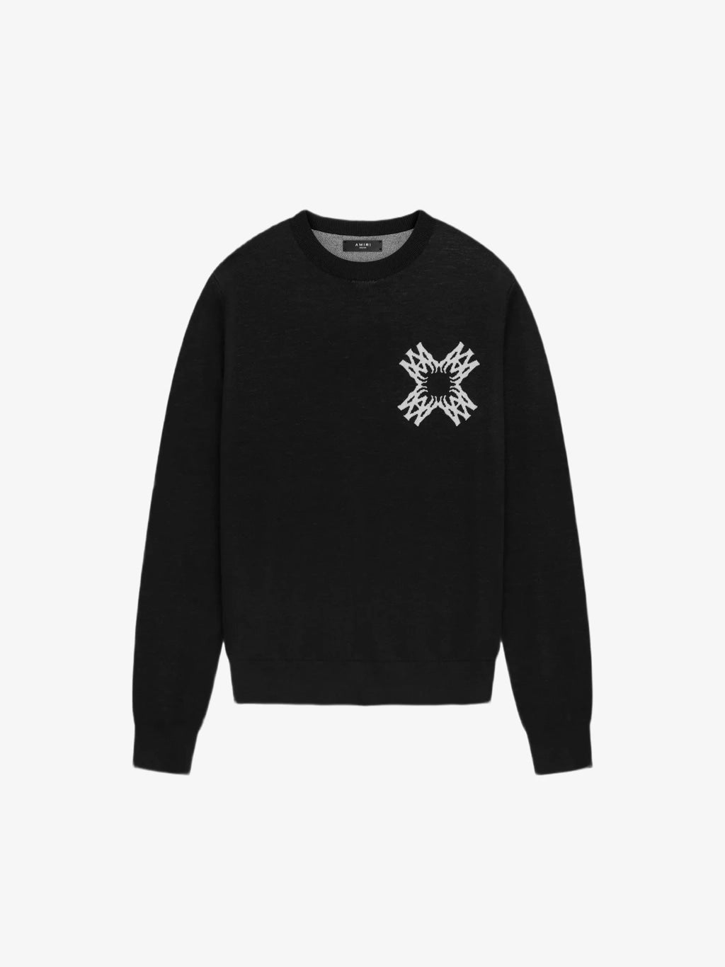 AMIRI SWEATER KNIT MA QUAD BLACK