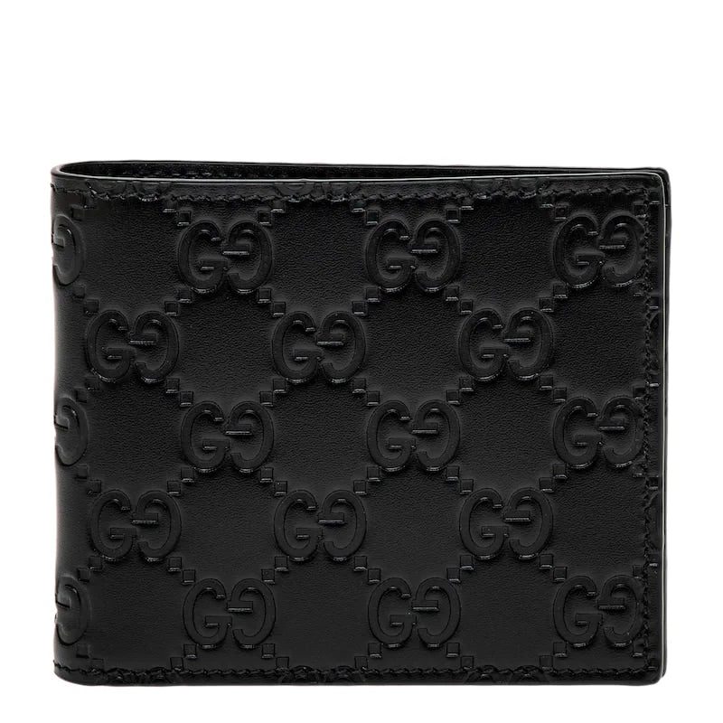 GUCCI GG MONOGRAM WALLET BLACK