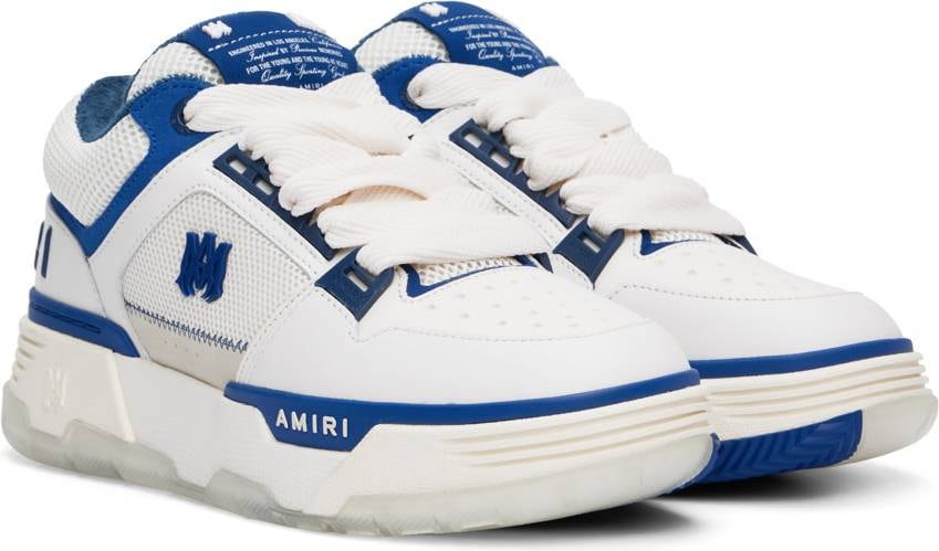 AMIRI MA-1 WHITE NAVY SNEAKERS