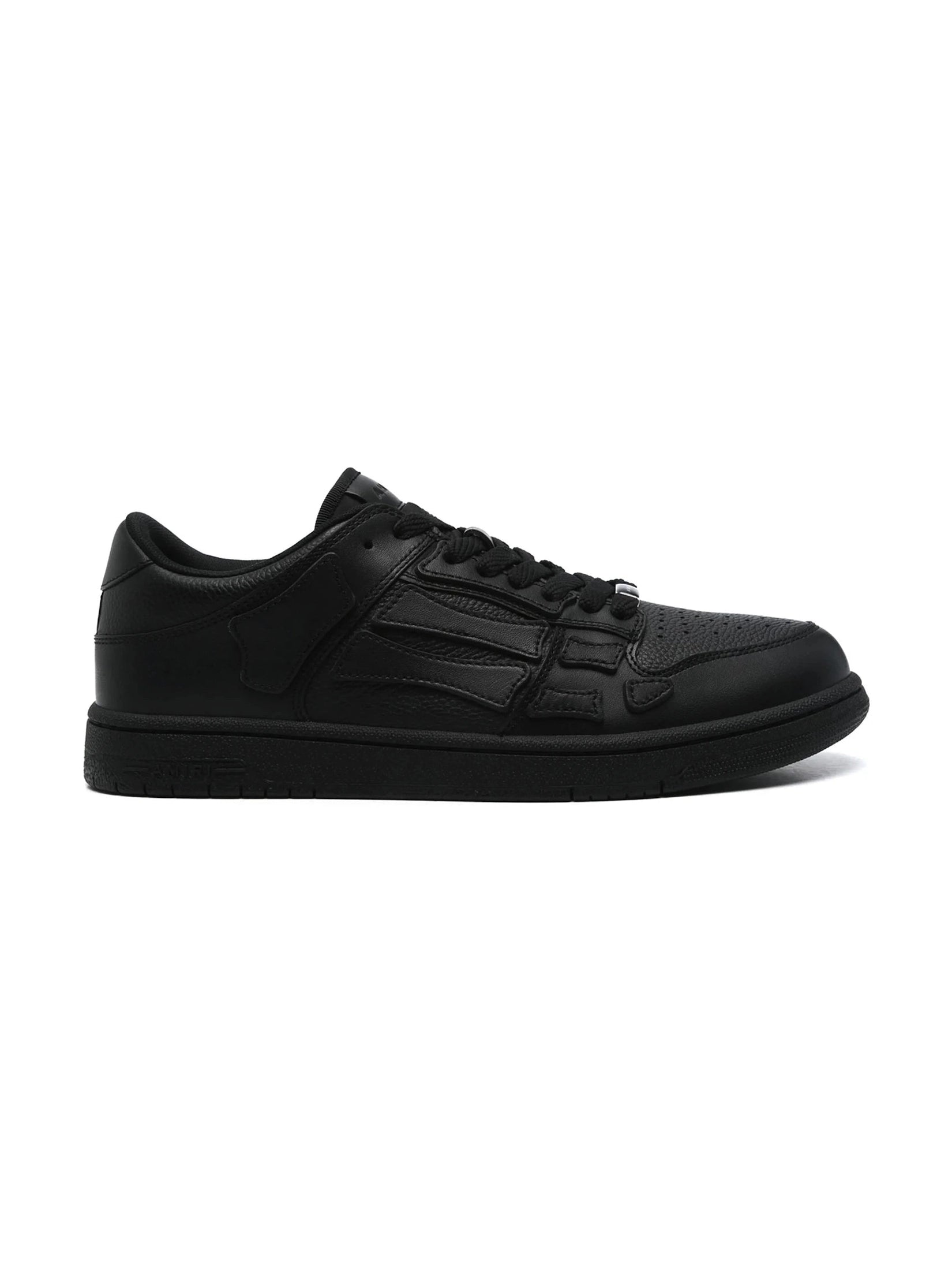 AMIRI SKEL TOP LOW TRIPLE BLACK