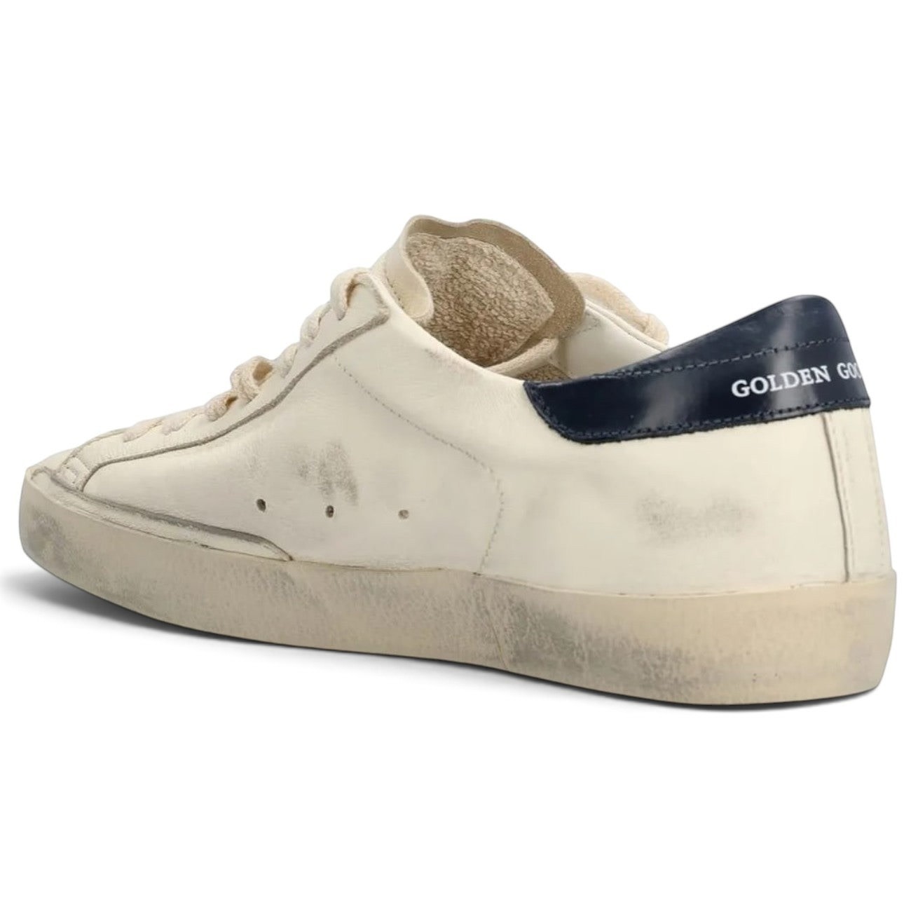 GOLDEN GOOSE SUPERSTAR SNEAKER WHITE NAVY