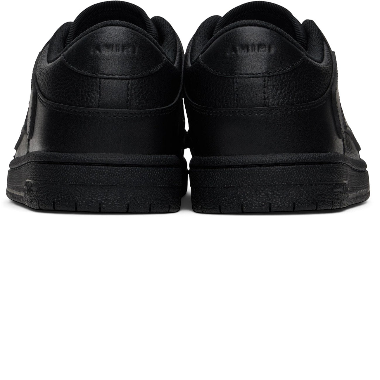 AMIRI SKEL TOP LOW TRIPLE BLACK