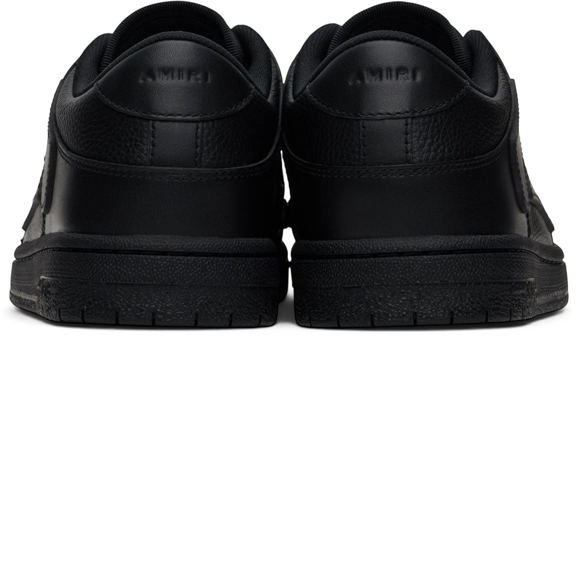 AMIRI SKEL TOP LOW TRIPLE BLACK