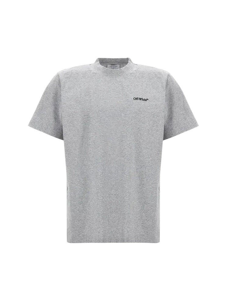 OFF WHITE WINDY ARROW GREY T SHIRT