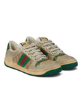 GUCCI SCREENER SNEAKERS MONOGRAM BEIGE