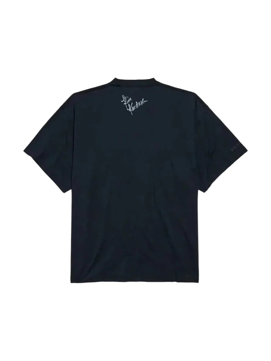 BALENCIAGA KIM K BABY T-SHIRT FADED BLACK
