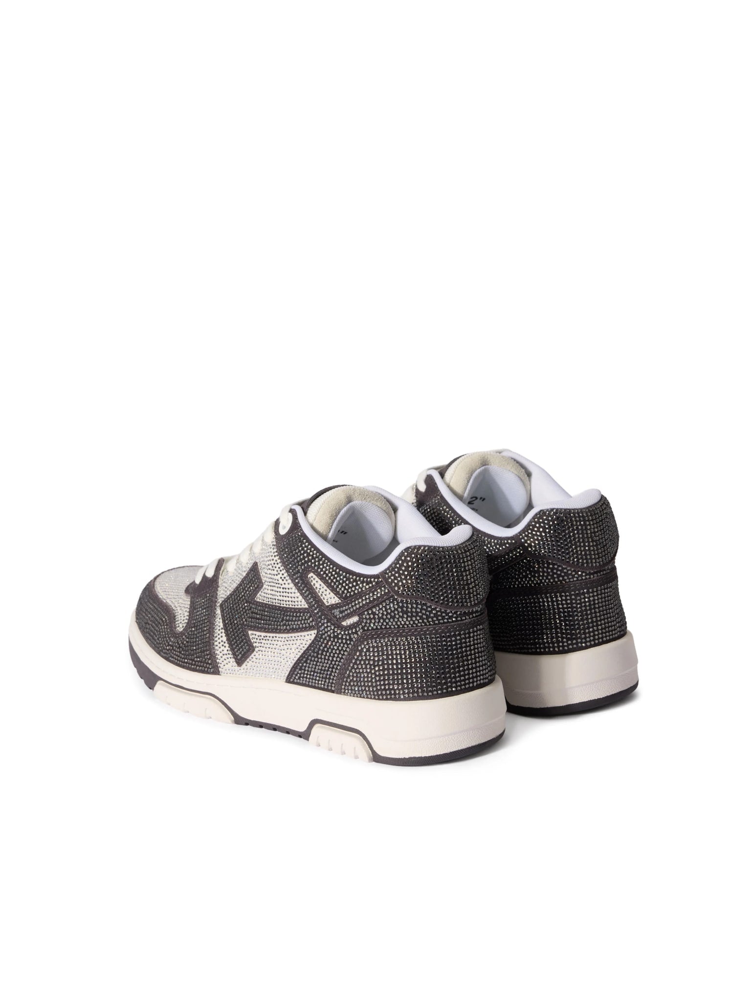 OFF WHITE OUT OF OFFICE CRYSTAL WHITE DARK GREY
