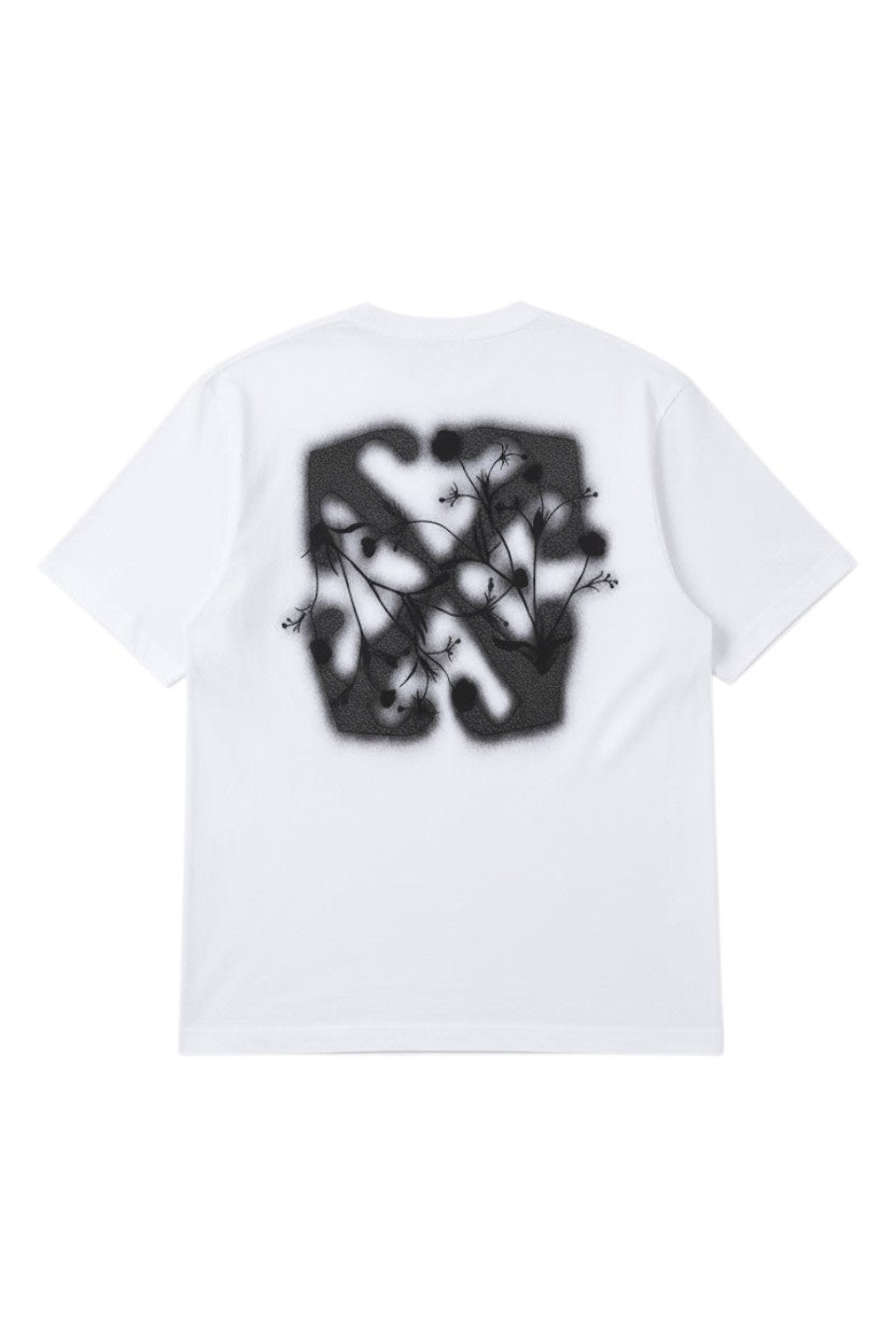 OFF WHITE FLOWER ARROW T-SHIRT WHITE