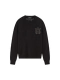 AMIRI SWEATER WOOL MA BLACK