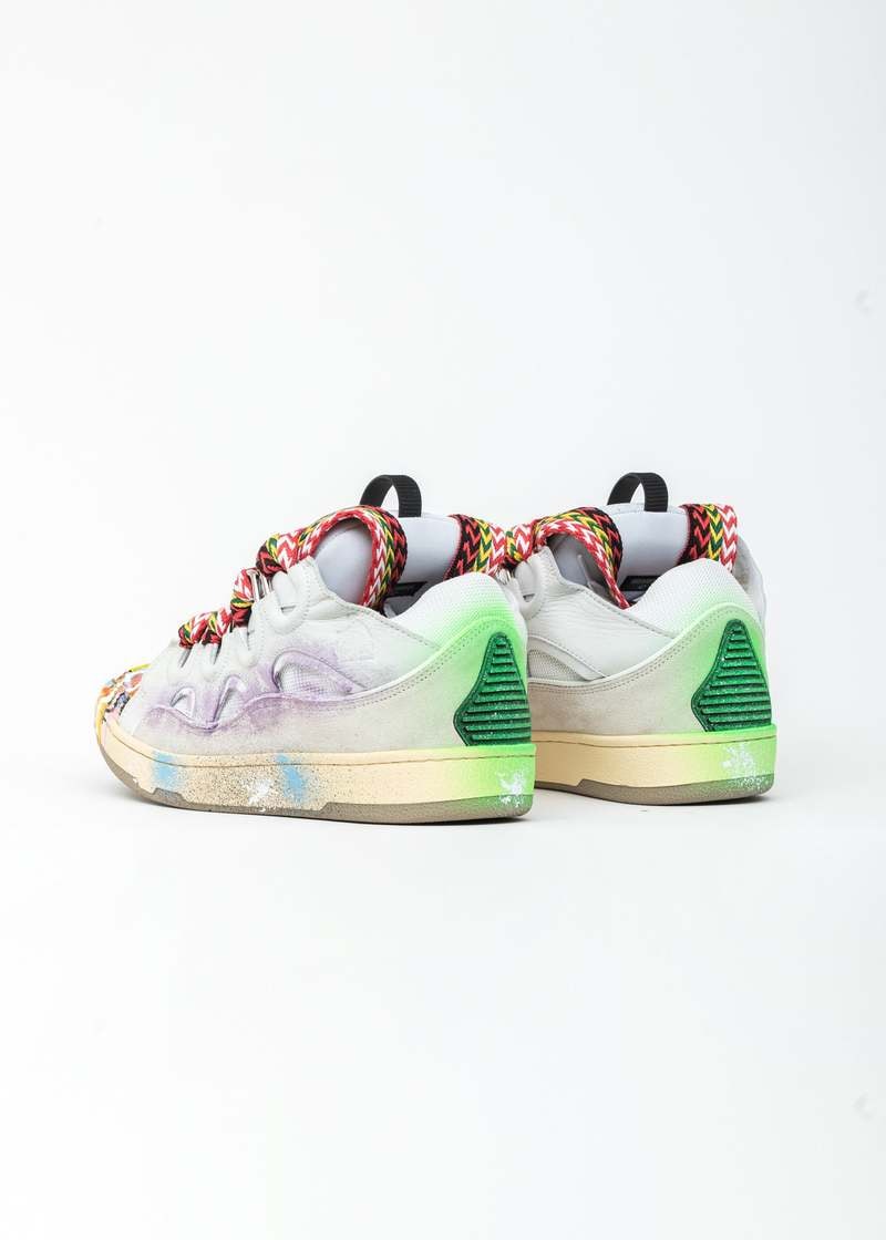 LANVIN X GALLERY DEPT PAINTED CURB LEATHER