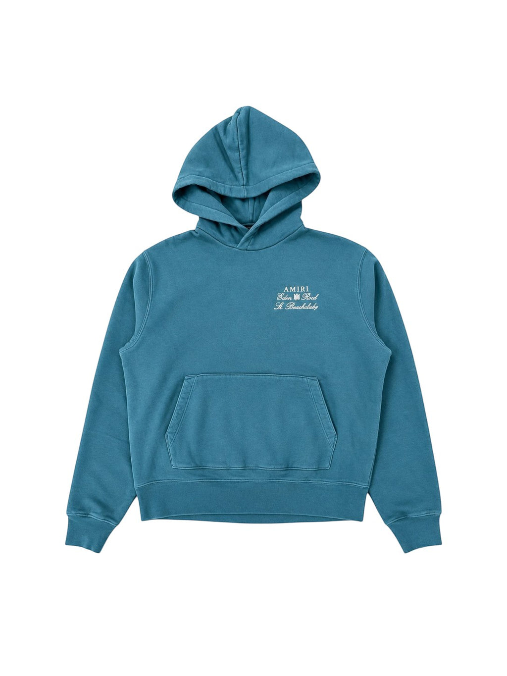 AMIRI EDEN ROCK BLUE & WHITE ST. BARTHELEMY HOODIE