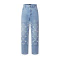 LOUIS VUITTON MONOGRAM DENIM SKATE JEANS