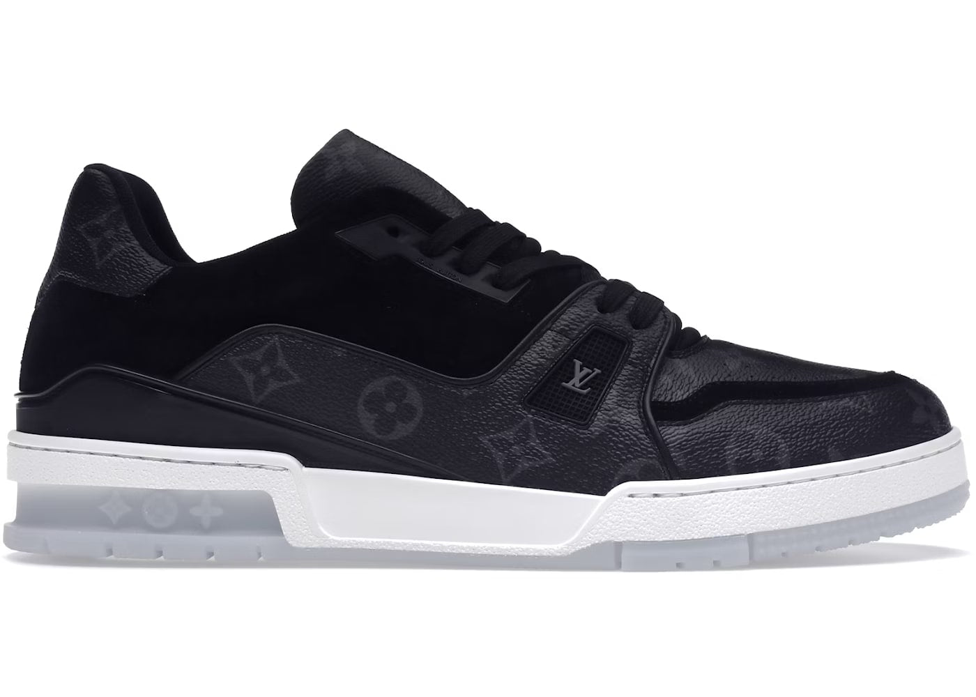 LOUIS VUITTON TRAINER BLACK MONOGRAM