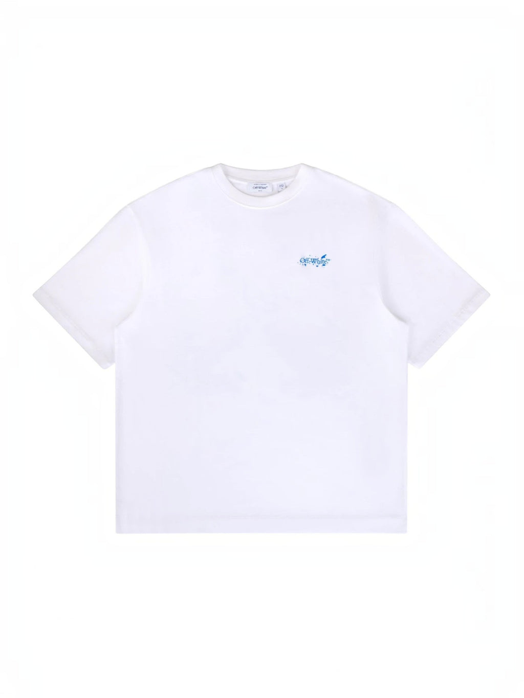 OFF WHITE PAINT SPLATTER ARROW DIAG T-SHIRT WHITE
