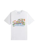 CASABLANCA THE ROAD TO KNOWLEDGE WHITE T-SHIRT