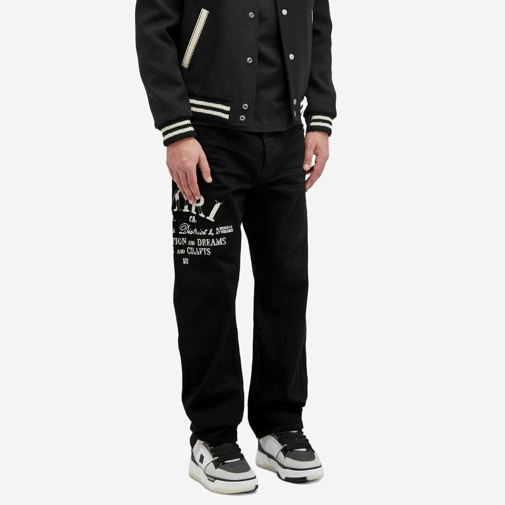 AMIRI ART DISTRICT JEANS BLACK