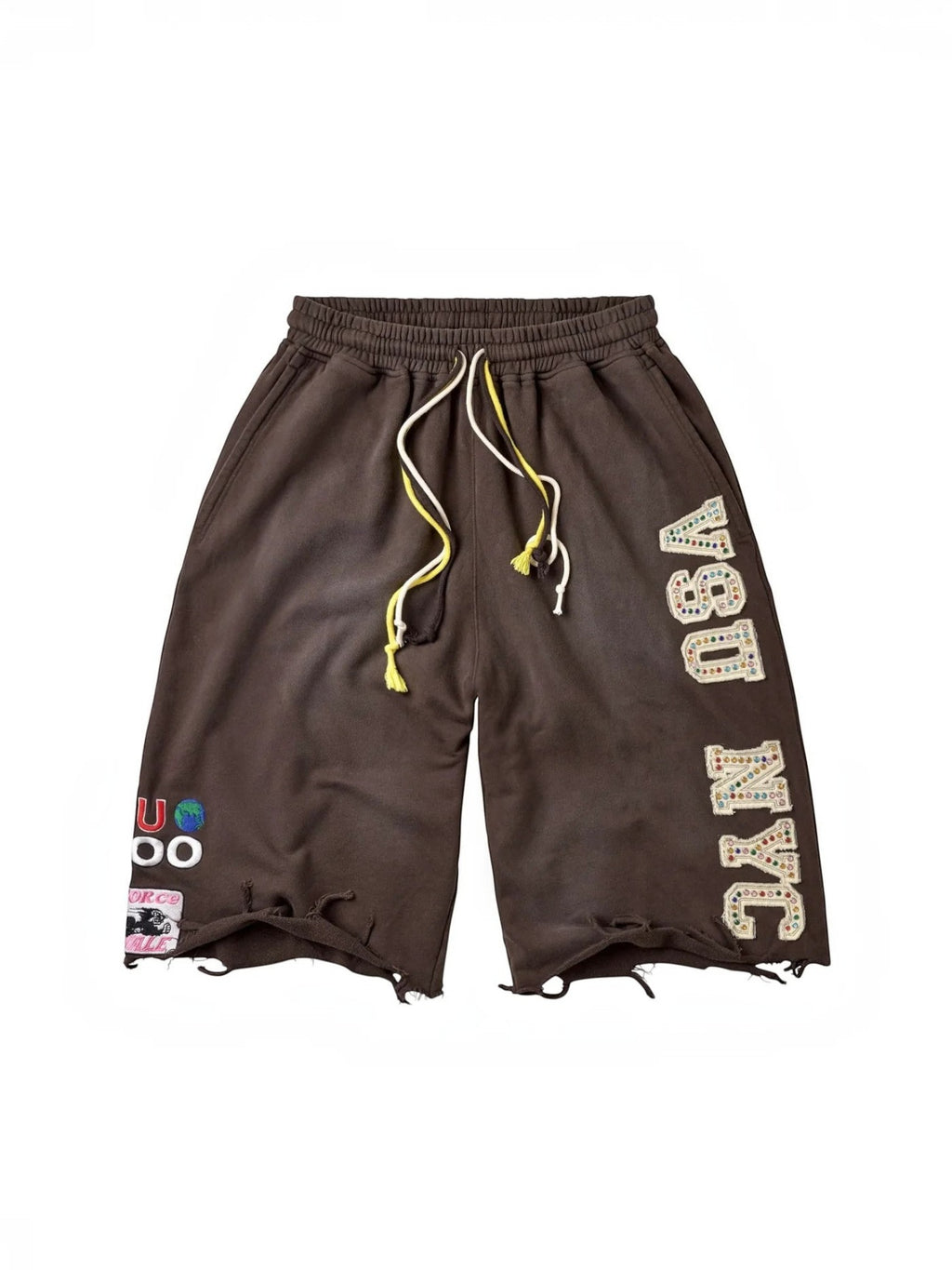 VALLEY FOREVER VSU 3/4 SWEATSHORTS BROWN