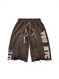 VALLEY FOREVER VSU 3/4 SWEATSHORTS BROWN